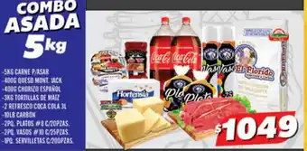 El Florido Carne P/ Asar 5kg oferta