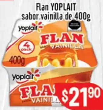 Flan Yoplait Sabor Vainilla de 400g