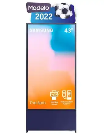 Liverpool Pantalla samsung the sero qled smart tv de 43 pulgadas 4k qn43ls05bafxzx oferta