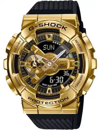 Liverpool Reloj casio g-shock metal bezel gm110 para hombre gm-110g-1a9cr oferta