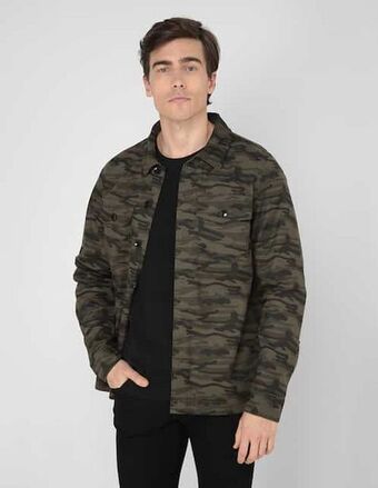 Suburbia Chamarra contempo con bolsillos para hombre oferta