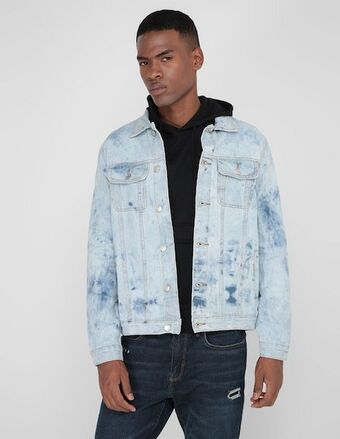 Liverpool Chamarra that's it de mezclilla con bolsillos para hombre oferta