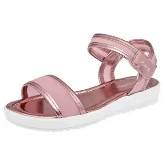 Jeans shoes sandalia color rosa niña, código 108851