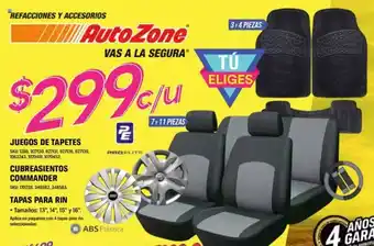 AutoZone Juegos De Tapetes oferta