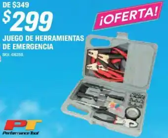 AutoZone Juego De Herramientas De Emergencia oferta