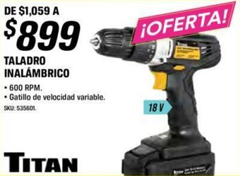 AutoZone Taladro Inalàmbrico oferta