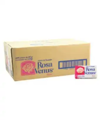 Jabón para tocador rosa o blanco venus