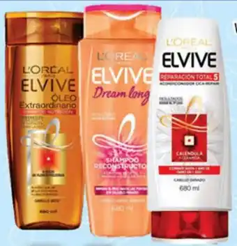 El Florido Variedad de Shampoo o Acondicionador L'Oreal Elvive de 680ml oferta