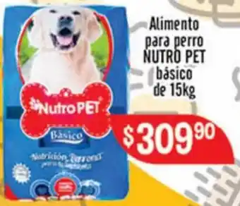 Alimento para Perro Nutro Pet Básico de 15kg