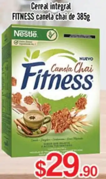 Cereal Integral Fitness Canela Chai de 385g