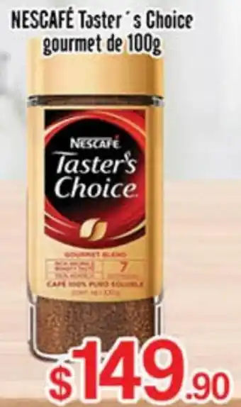 Nescafé Ricoffy 750g Taster's Choice Gourmet de 100g