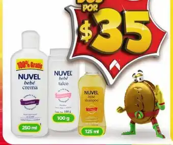 Bodega Aurrerá Talco nuvel bebé 100g oferta