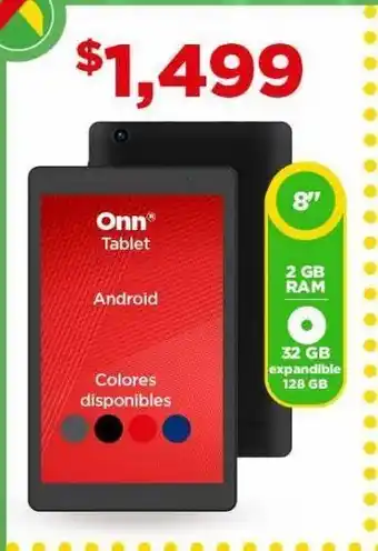 Bodega Aurrerá Tablet onn 8" 2gb ram/32gb rom oferta