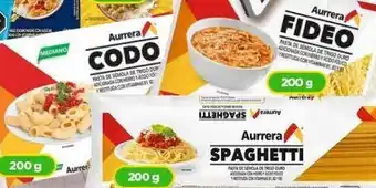 Bodega Aurrerá Pasta aurrera codo, fideo o spaghetti 200g oferta