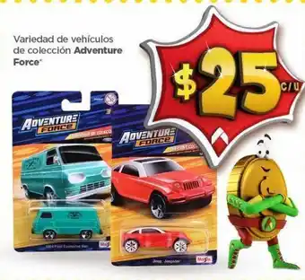 Variedad de vehículos de colección adventure force