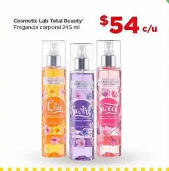 Bodega Aurrerá Cosmetic lab total beauty fragancia corporal 245ml oferta