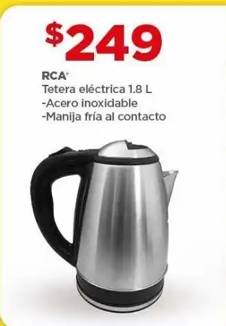 Bodega Aurrerá Tetera eléctrica rca 1,8l oferta