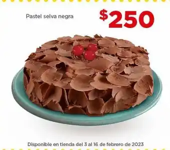 Bodega Aurrerá Pastel selva negra oferta