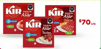 Bodega Aurrerá Salchichas para asar kir 800g oferta