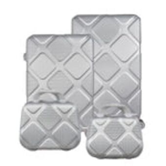 Waldos Set 3 maletas gray + 1 maleta de mano ¡gratis! oferta