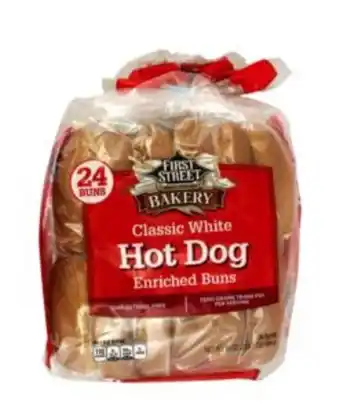 Pan para hot dog first street