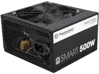 PCEL Fuente de poder thermaltake smart series de 500w, atx, 80 plus. oferta