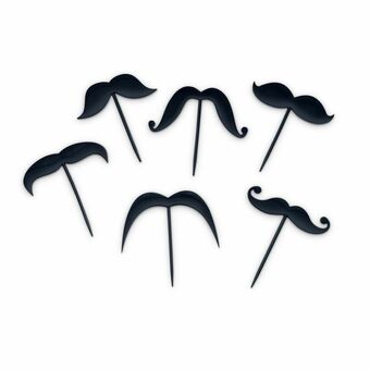 Elektra Palillos Reutilizables para Botanas Fred & Friends Bigotes 18 pzs oferta