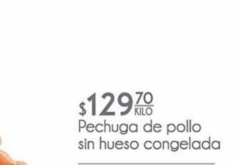 Fresko Pechuga de pollo sin hueso congelada x kilo oferta
