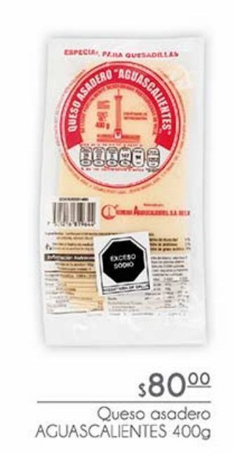 Fresko Queso asadero aguascalientes 400g oferta