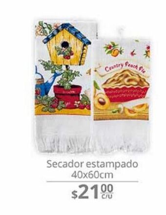 La Comer Secador estampado 40x60cm oferta