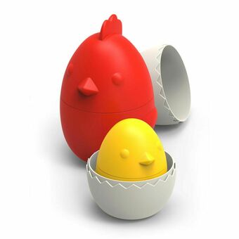 Tazas Medidoras Fred & Friends Chicken 6 pzs
