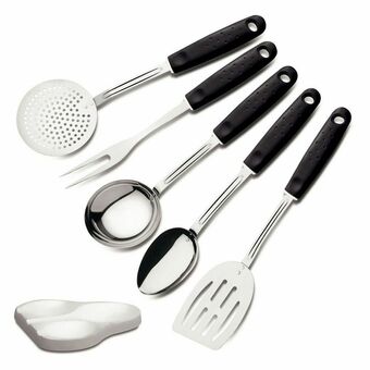 Juego de Utensilios Tramontina Utilita 6 pzs Negro