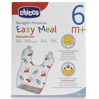 Baberos Desechables Chicco 40 pzs