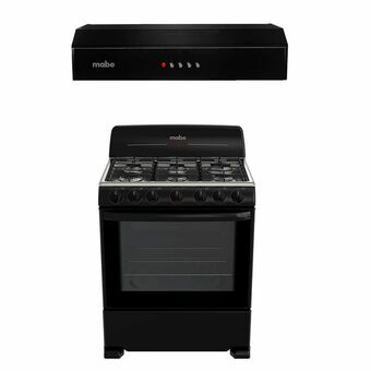Combo Estufa de Piso 30" Mabe y Campana