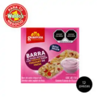 Waldos Granvita barra avena fresa yog6pk 150gr (12 piezas) oferta