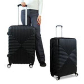 Waldos Combo maletas de viaje parker grande, 2 piezas. oferta