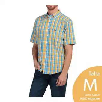 Sam's Club Camisa manga corta lee talla m naranja oferta