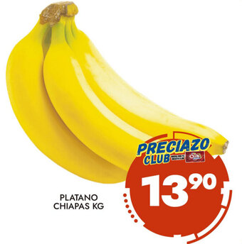 Alsuper Platano Chiapas Kg oferta