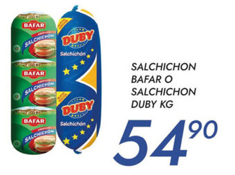 Salchichon Bafar o Salchichon Duby Kg