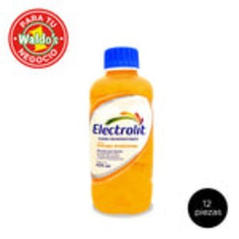 Electrolit suero naranja 625ml (12 piezas)