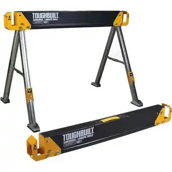 Caballete de aserrar/ mesa de trabajo portátil toughbuilt