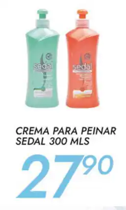 Crema Para Peinar Sedal 300 mls