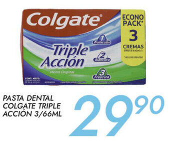 Alsuper Pasta Dental Colgate Triple Acción 3/66ml oferta