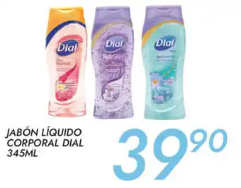 Alsuper Jabón Líquido Corporal Dial 345ml oferta