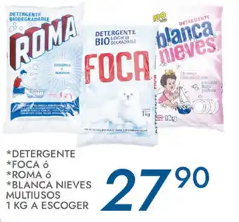 Alsuper Detergente Foca, Roma, Blanca Nieves oferta