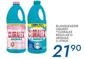 Alsuper Blanqueador Liquido Cloralex oferta