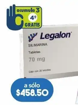Legalon tab 70mg caj c/20