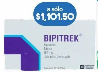 Farmacia San Pablo Bipitrek tab 150mg caj c/30 oferta