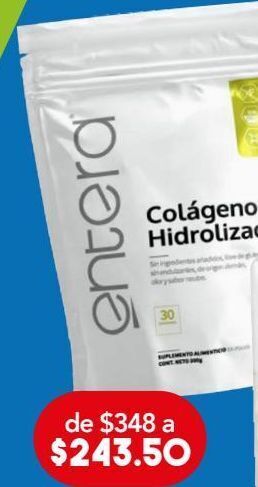 Farmacia San Pablo Entera colageno hidroliza c/300gr oferta