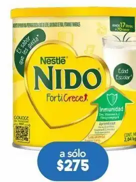 Nido leche polvo forticrece c/2.04kg